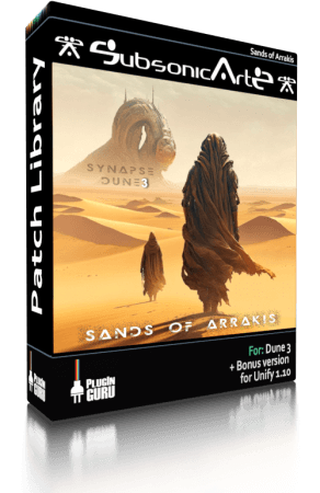 PluginGuru Subsonic Artz Dunes of Arrakis for Dune 3 Synth Presets