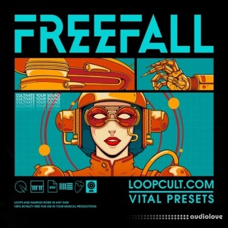 Loop Cult Freefall Vital Preset Pack WAV Synth Presets