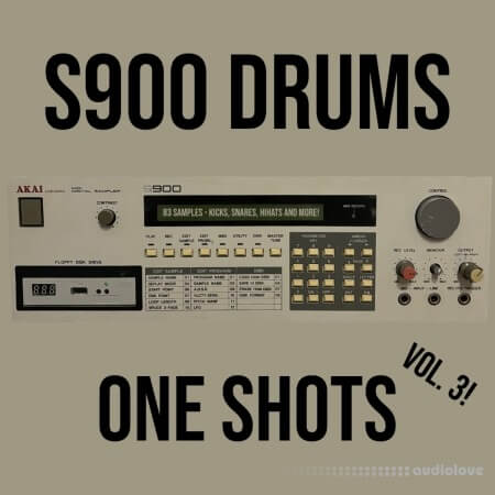 Vu S900 drums one shots Vol.3 WAV