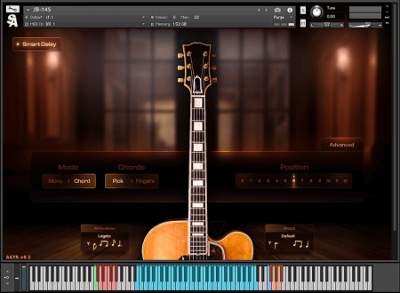 Straight Ahead Samples JB-145: Archtop Guitar v1.3 KONTAKT