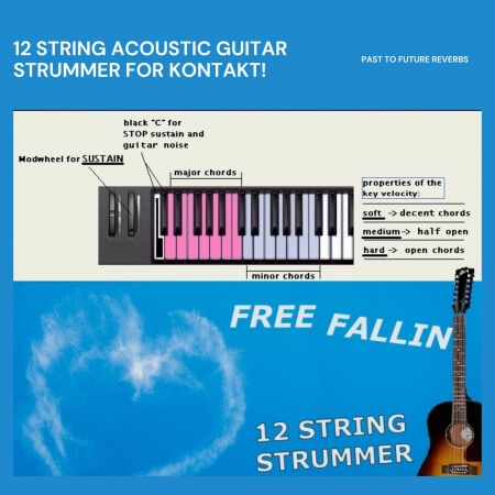 PastToFutureReverbs Free Fallin 12-String Acoustic Strummer inspired by Tom Petty For Kontakt!