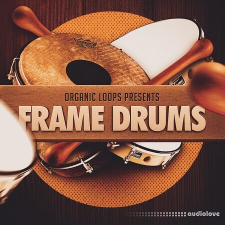 Organic Loops Frame Drums