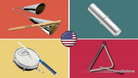 Udemy Hand Percussion: Learn Tamborim, Triangle, Agogo And Shaker