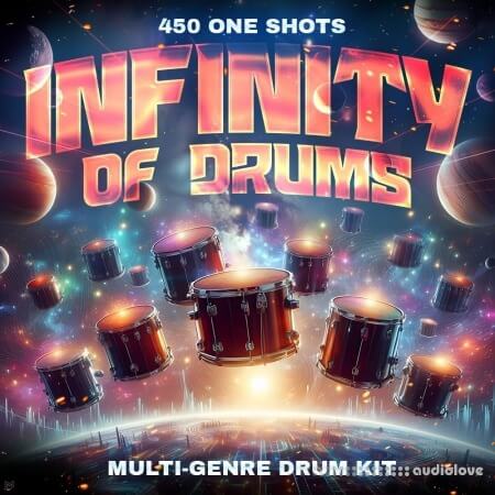 Godlike Loops Infinity Of Drums Multi-Genre Drum Kit (450+ One Shots) WAV