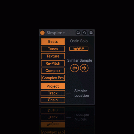 Ostin Solo Simpler + Max for Live