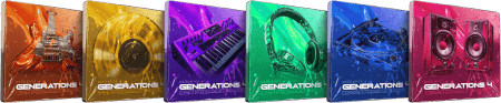 Cymatics GENERATIONS 4 WAV MiDi