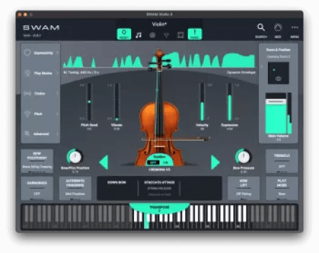 Audio Modeling SWAM Violin 3 v3.8.2 WiN