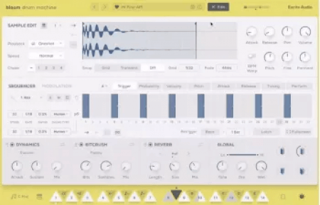 Excite Audio Bloom Drum Machine v1.2.0 REGGED WiN MacOSX