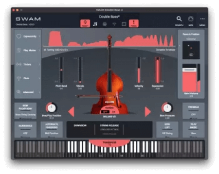 Audio Modeling SWAM Double Bass 3 v3.8.2 WiN