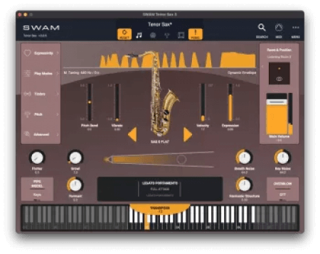 Audio Modeling SWAM Saxophones 3 v3.8.2 WiN