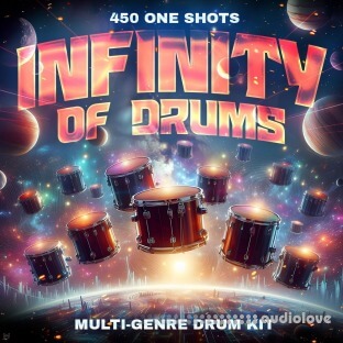 Godlike Loops Infinity Of Drums Multi-Genre Drum Kit (450+ One Shots)