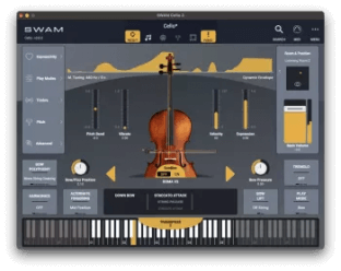 Audio Modeling SWAM Cello 3