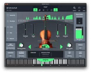 Audio Modeling SWAM Viola 3