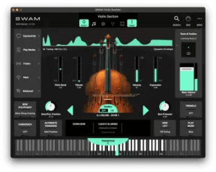 Audio Modeling SWAM String Sections