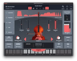 Audio Modeling SWAM Double Bass 3