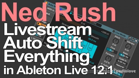 Ned Rush Auto Shift Everything Livestream Project and Samples DAW Templates