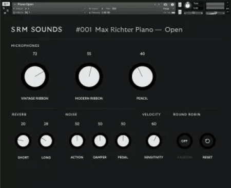 SRM Sounds Max Richter Piano