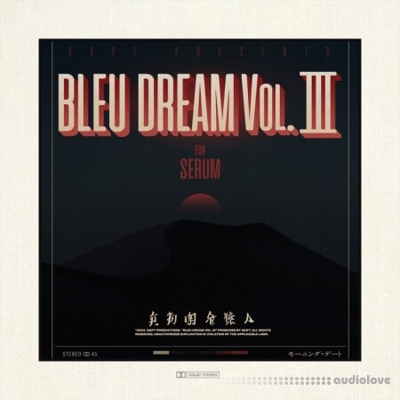 QAPT BLEU DREAM Vol.III for SERUM