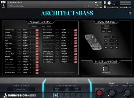 Submission Audio ArchitectsBass v1.0.2 KONTAKT