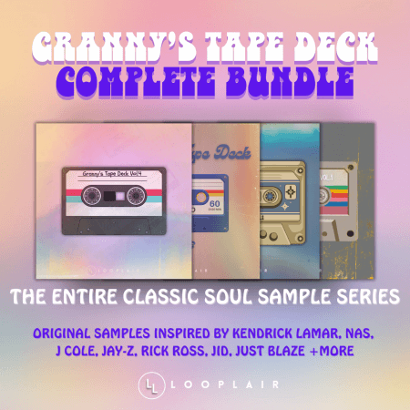 Looplair Granny's Tape Deck Complete Bundle Compositions and Stems WAV