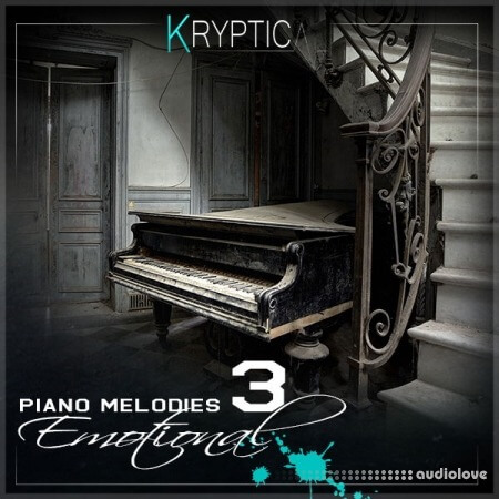 Kryptic Samples Kryptic Piano Melodies: Emotional 3 WAV MiDi