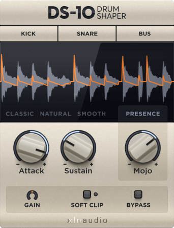 XLN Audio DS-10 Drum Shaper v1.2.5 MacOSX