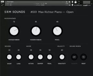 SRM Sounds Max Richter Piano