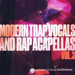 Komorebi Audio Modern Trap Vocals and Rap Acapellas Vol. 3