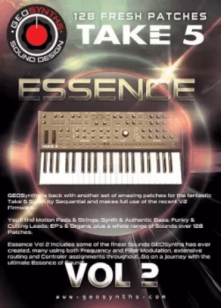 GEOSynths Essence Vol.2 Sequential Take 5 Synth Presets