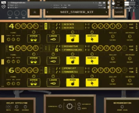 Rigid Audio Videogamedrums KONTAKT WAV