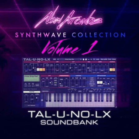 New Arcades Synthwave Collection Vol.1 Synth Presets