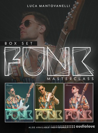 JTC Guitar Luca Mantovanelli Funk Masterclass: Box Set TUTORiAL