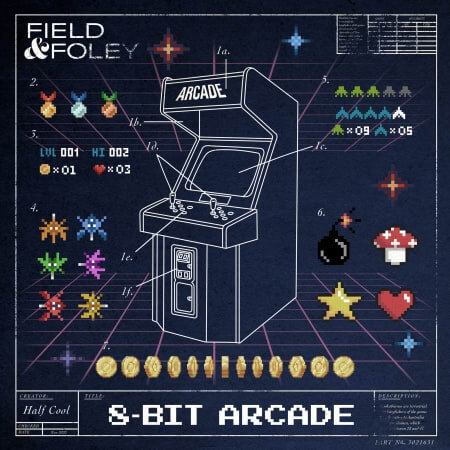 Field and Foley 8-bit Arcade WAV