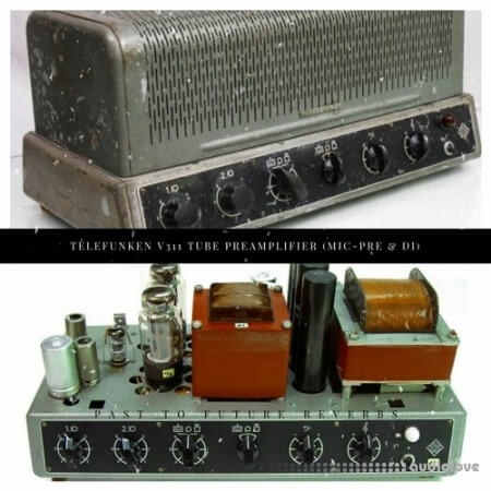 PastToFutureReverbs Telefunken V311 Tube Preamplifier! (MIC-PRE and DI)