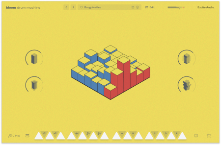 Excite Audio Bloom Drum Machine v1.2.0 WiN MacOSX