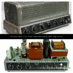 PastToFutureReverbs Telefunken V311 Tube Preamplifier! (MIC-PRE and DI)