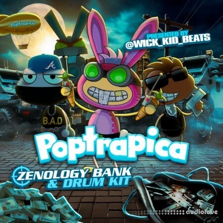 Wick Kid Beats Poptrapica Zenology Bank and Drumkit