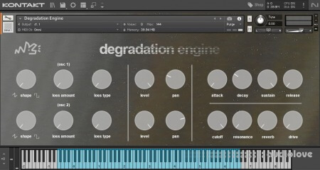 Border Audio Degradation Engine KONTAKT