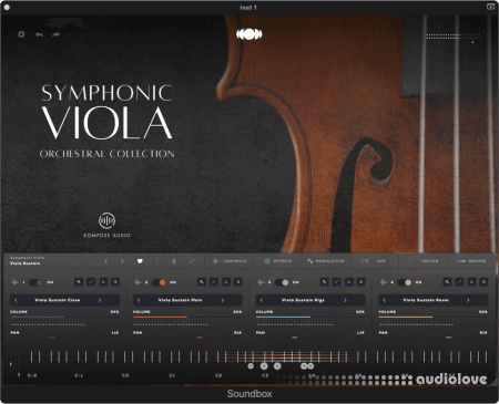 Kompose Audio Symphonic Viola Soundbox