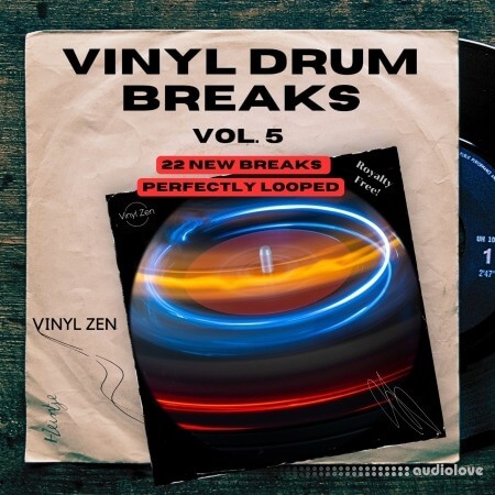 Vinyl Zen Vinyl Drum Breaks Vol.5 (22 Drum Breaks Perfectly Looped)