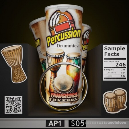 Munchies Jukebox Afro Percussion Vol 1 WAV