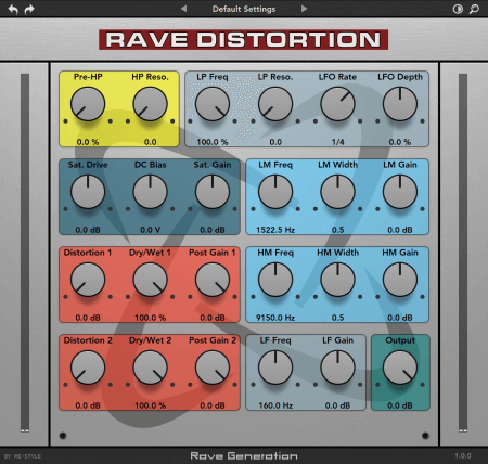 Rave Generation Rave Distortion v1.0.0 WiN MacOSX