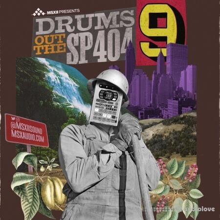 MSXII Sound Design Drums Out The SP404 Vol.9 WAV