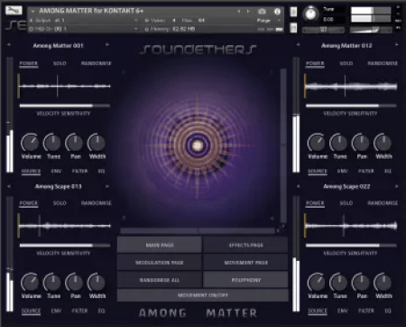 Soundethers Among Matter KONTAKT