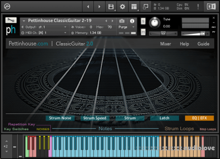 Pettinhouse Classic Guitar v2.1 KONTAKT