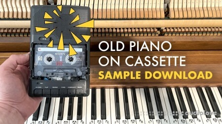 The Sound of Machines Vintage Piano Sample Pack: Cassette Tape Sounds from 1964