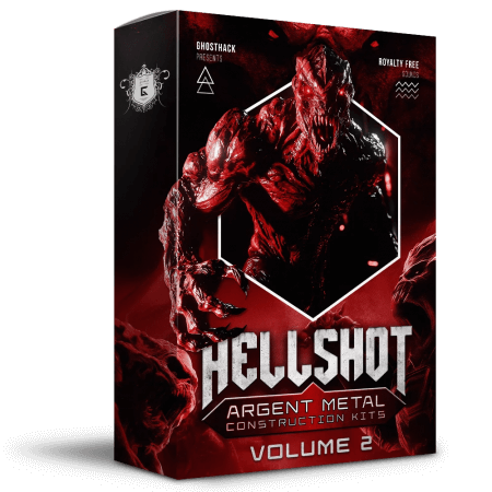 Ghosthack Hellshot 2 Argent Metal Construction Kits WAV MiDi