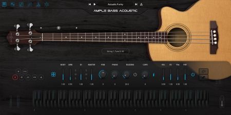 Ample Sound Acoustic Bass ABA v4.0.1 WiN MacOSX