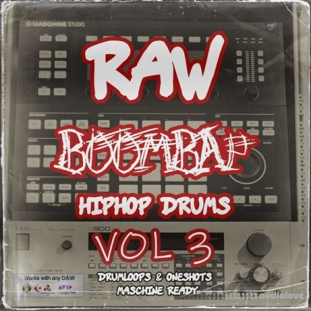 Scarebeatz Raw BoomBap HipHop Drums Vol.3 WAV Maschine