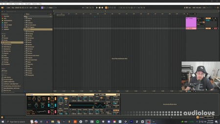 Tom Casey Synthesis MASTERCLASS: Ableton Live Lite DRIFT TUTORiAL